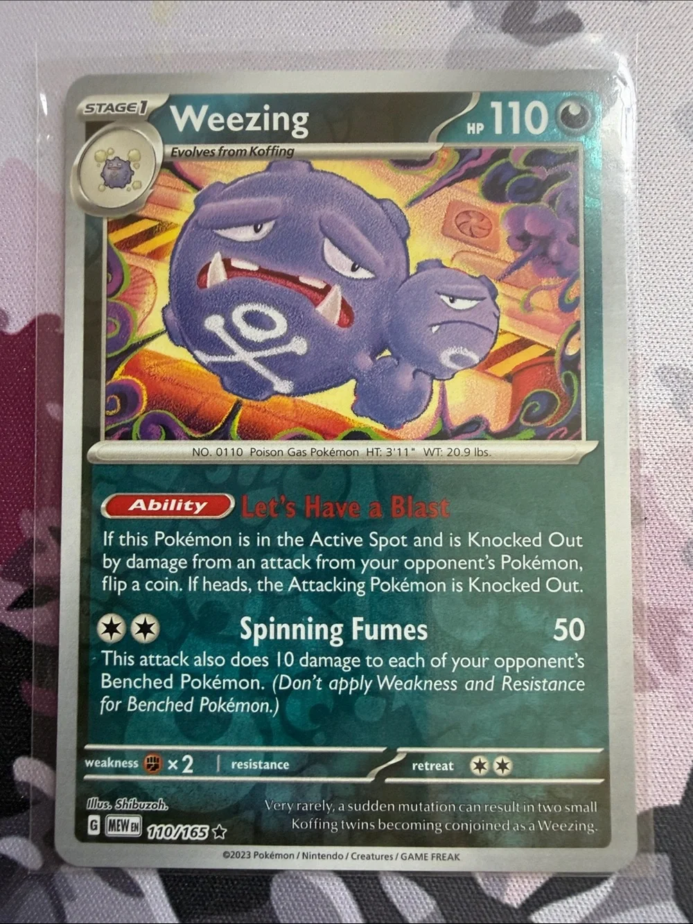 Koffing & Weezing Pokémon Evolution Reverse Holo Card Lot ☣️ | 7 Cards ✨5/$25✨